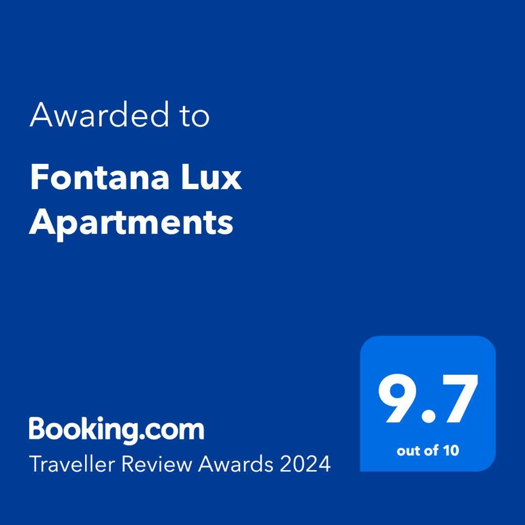 Slavija Fontana Lux Apartments Белград Экстерьер фото